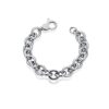 Bracciali Mediterraneo Gioielli | Bracciale Silver Rolo Classic