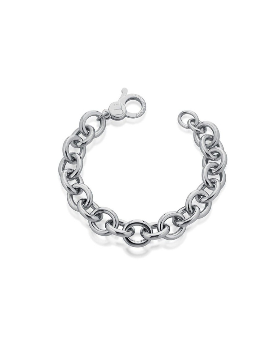 Bracciali Mediterraneo Gioielli | Bracciale Silver Rolo Classic