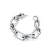 Bracciali Mediterraneo Gioielli | Bracciale Silver Catena Rolo Alternata