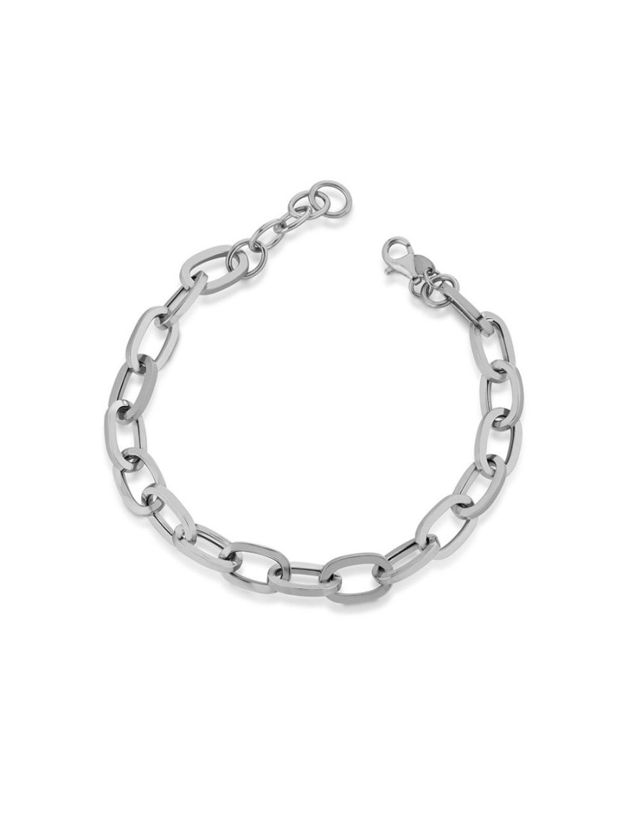 Bracciali Mediterraneo Gioielli | Bracciale Silver Catena Piccola