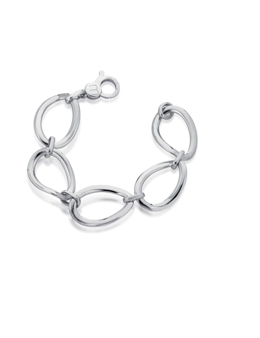 Bracciali Mediterraneo Gioielli | Bracciale Silver Catena Slim