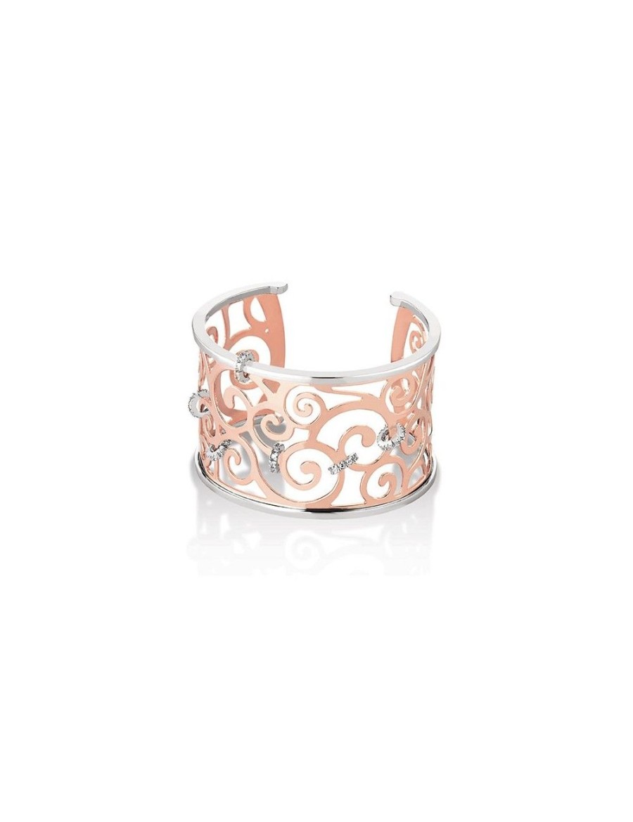 Bracciali Mediterraneo Gioielli | Bracciale Romantica Fascia Stretta