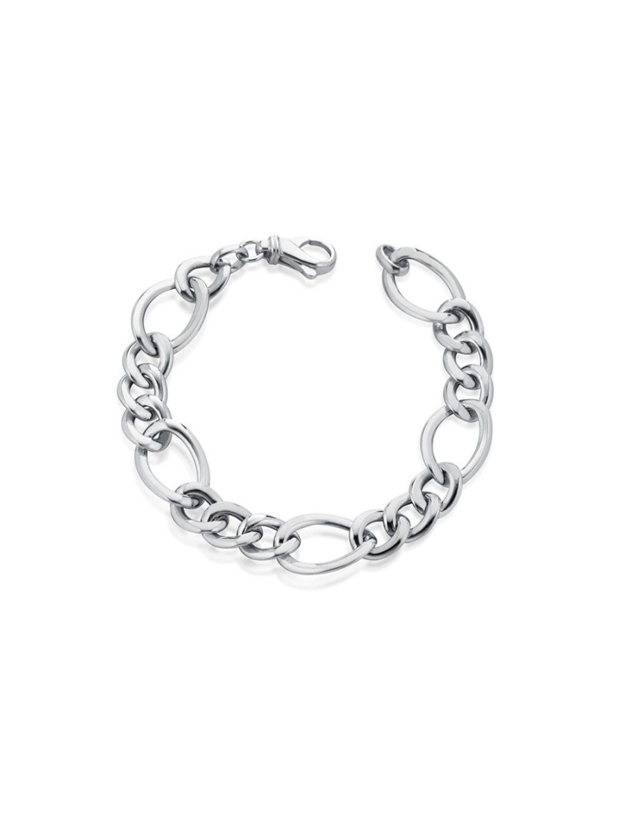 Bracciali Mediterraneo Gioielli | Bracciale Silver Catena Elegance