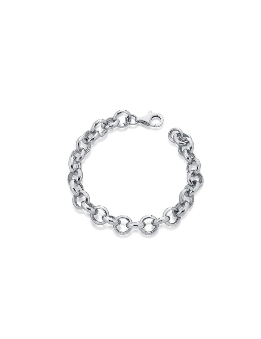 Bracciali Mediterraneo Gioielli | Bracciale Silver Cerchi Piccoli