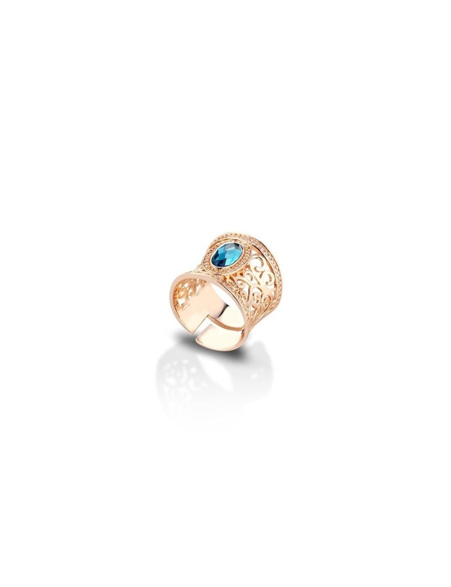 Anelli Mediterraneo Gioielli | Anello Romantica Fascia