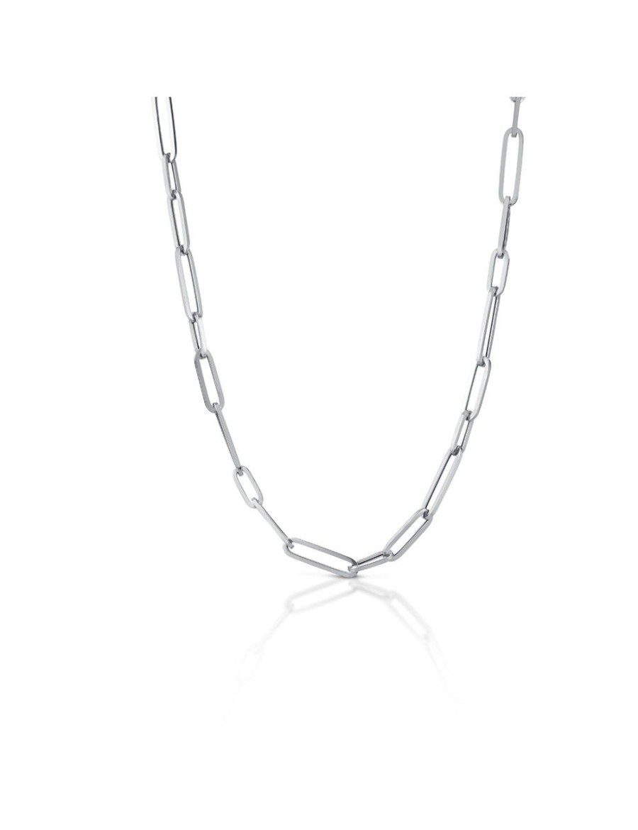 Collane Mediterraneo Gioielli | Collana Silver Catena Slim