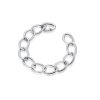 Bracciali Mediterraneo Gioielli | Bracciale Silver Catena Forzatina Ovale